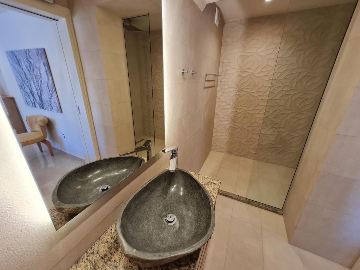 Summerwine Luxury Villa Sea View Private Pool Spartylas Eksteriør billede